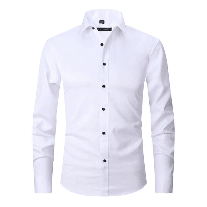 MEN'S SLIM FIT DRESS SHIRT WITH LONG SLEEVES