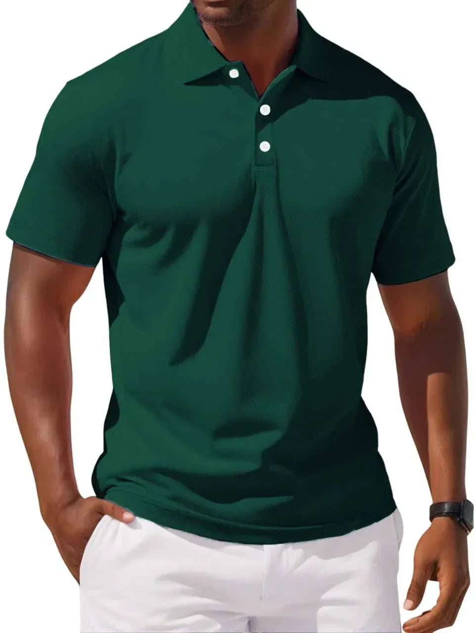 MEN'S COTTON POLO SHIRT WITH CLASSIC FIT