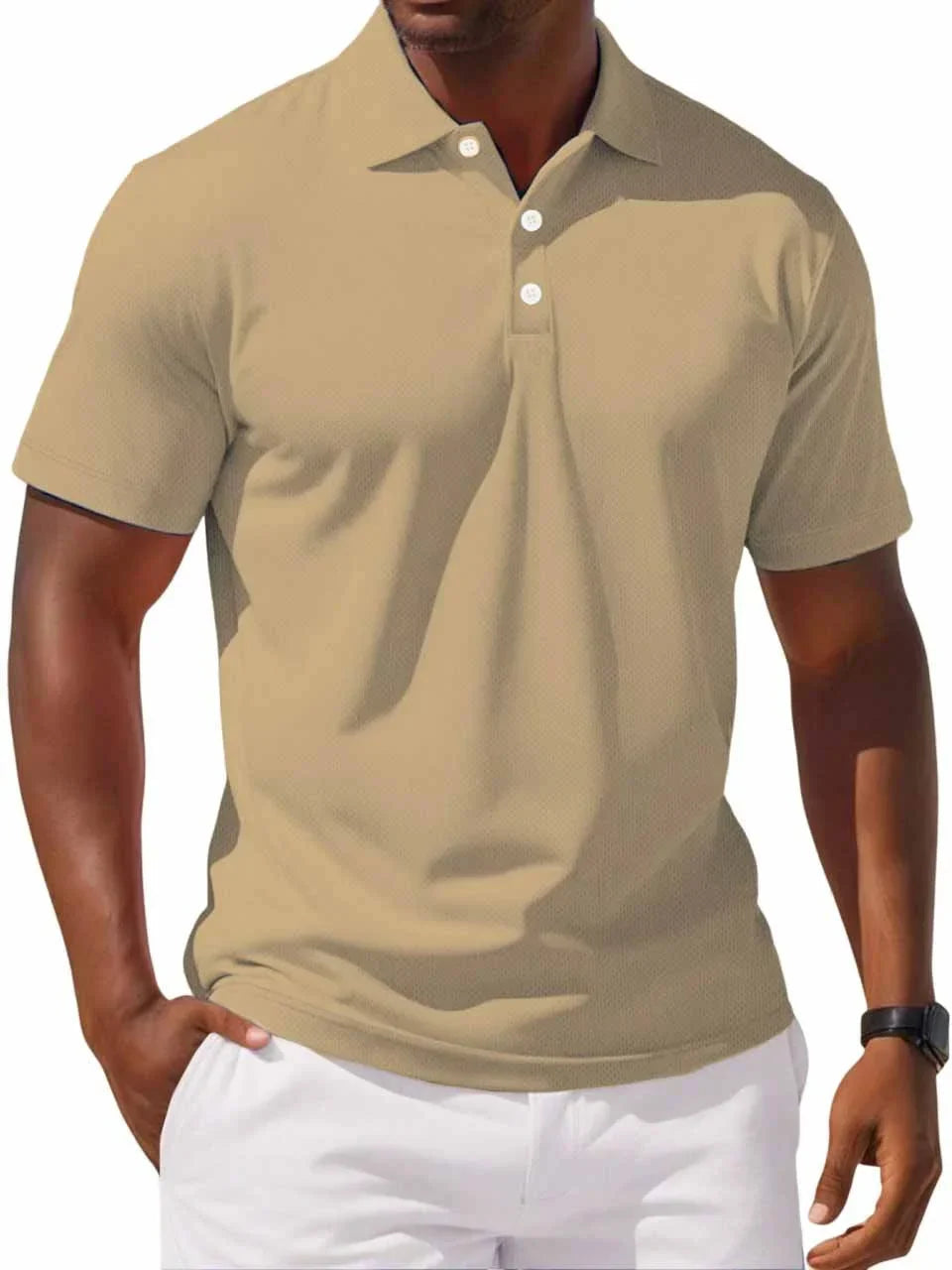 MEN'S COTTON POLO SHIRT WITH CLASSIC FIT