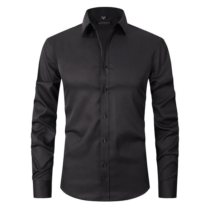 MEN'S SLIM FIT DRESS SHIRT WITH LONG SLEEVES