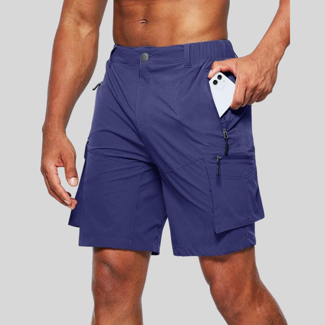 Men's Tactical Cargo Shorts With Multi-pocket for Outdoor Wear