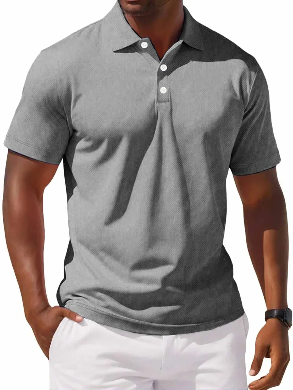 MEN'S COTTON POLO SHIRT WITH CLASSIC FIT