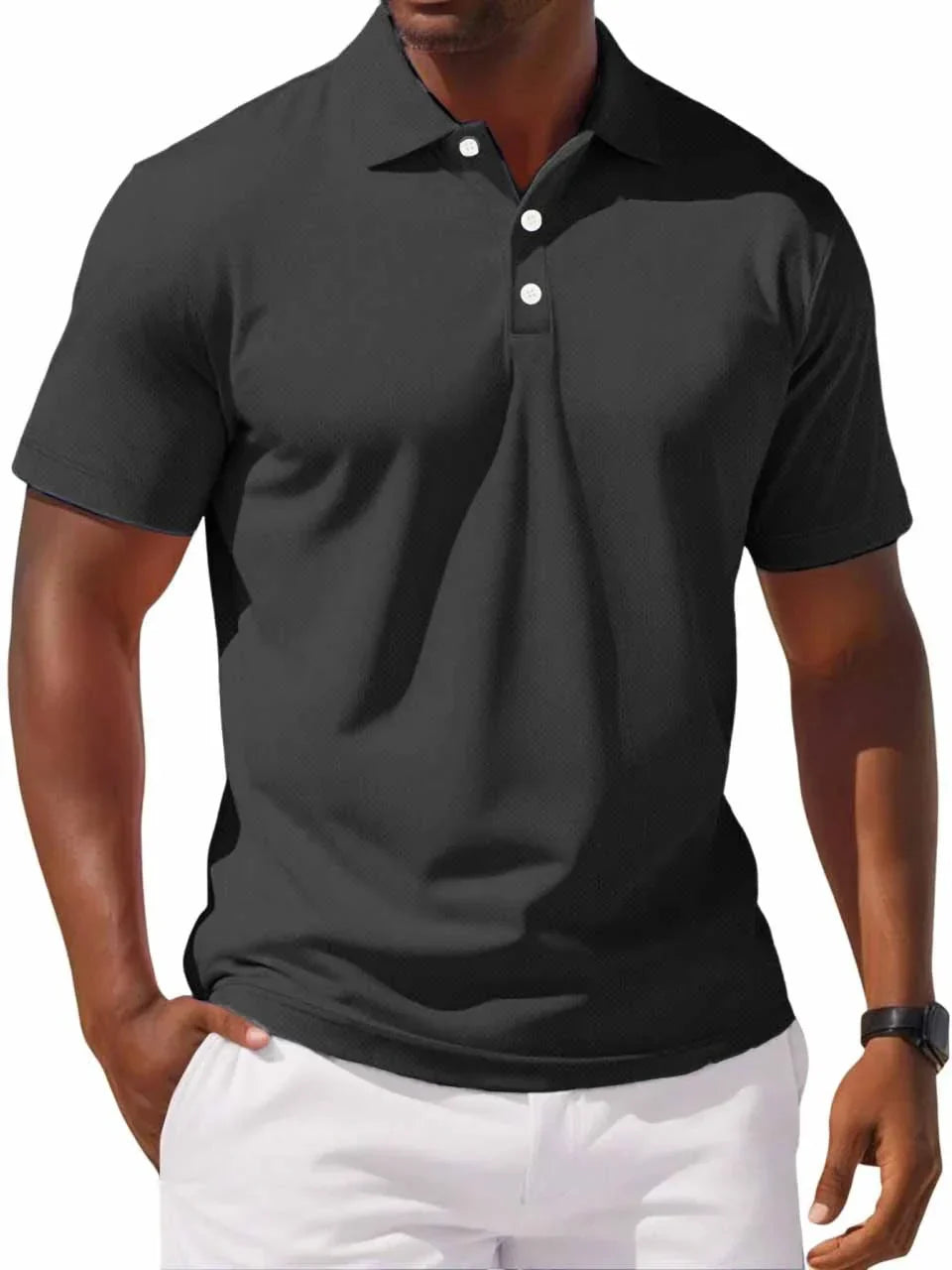 MEN'S COTTON POLO SHIRT WITH CLASSIC FIT