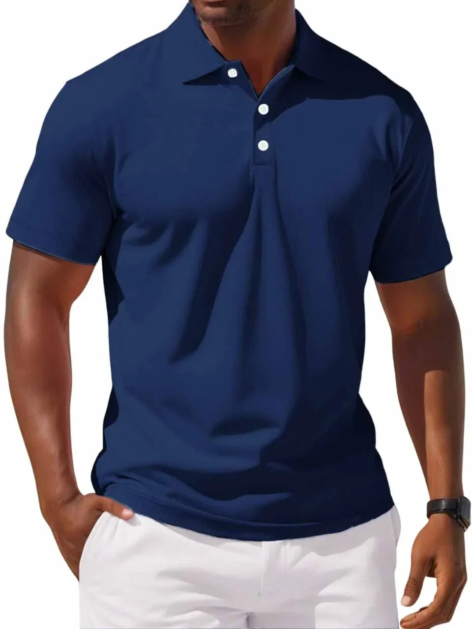 MEN'S COTTON POLO SHIRT WITH CLASSIC FIT
