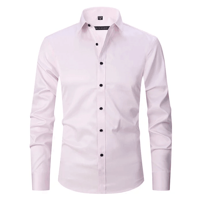 MEN'S SLIM FIT DRESS SHIRT WITH LONG SLEEVES