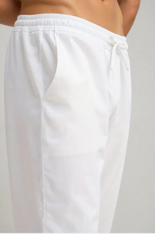 Linen Drawstring Pants for Men