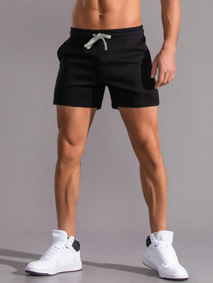 Men's Athletic Drawstring Sweat Shorts