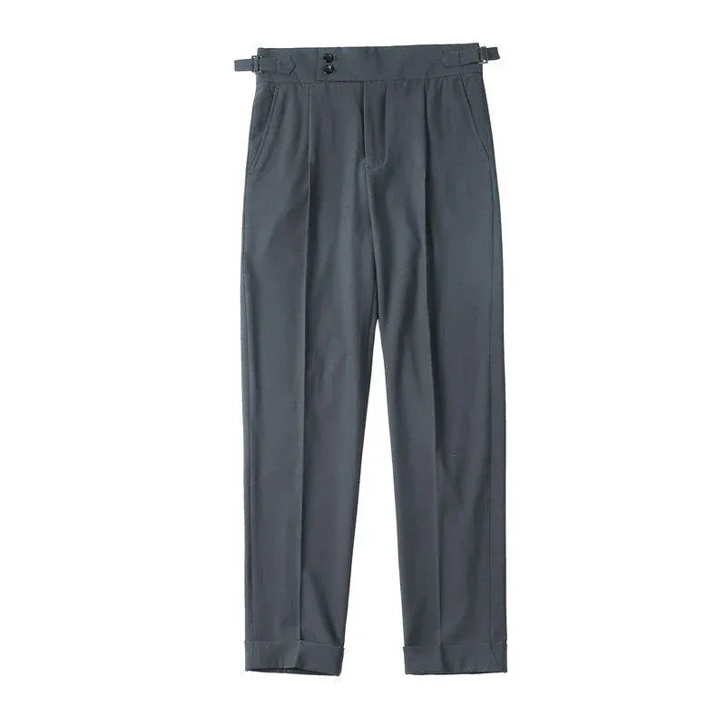 Refined Slim Fit Trousers for Men