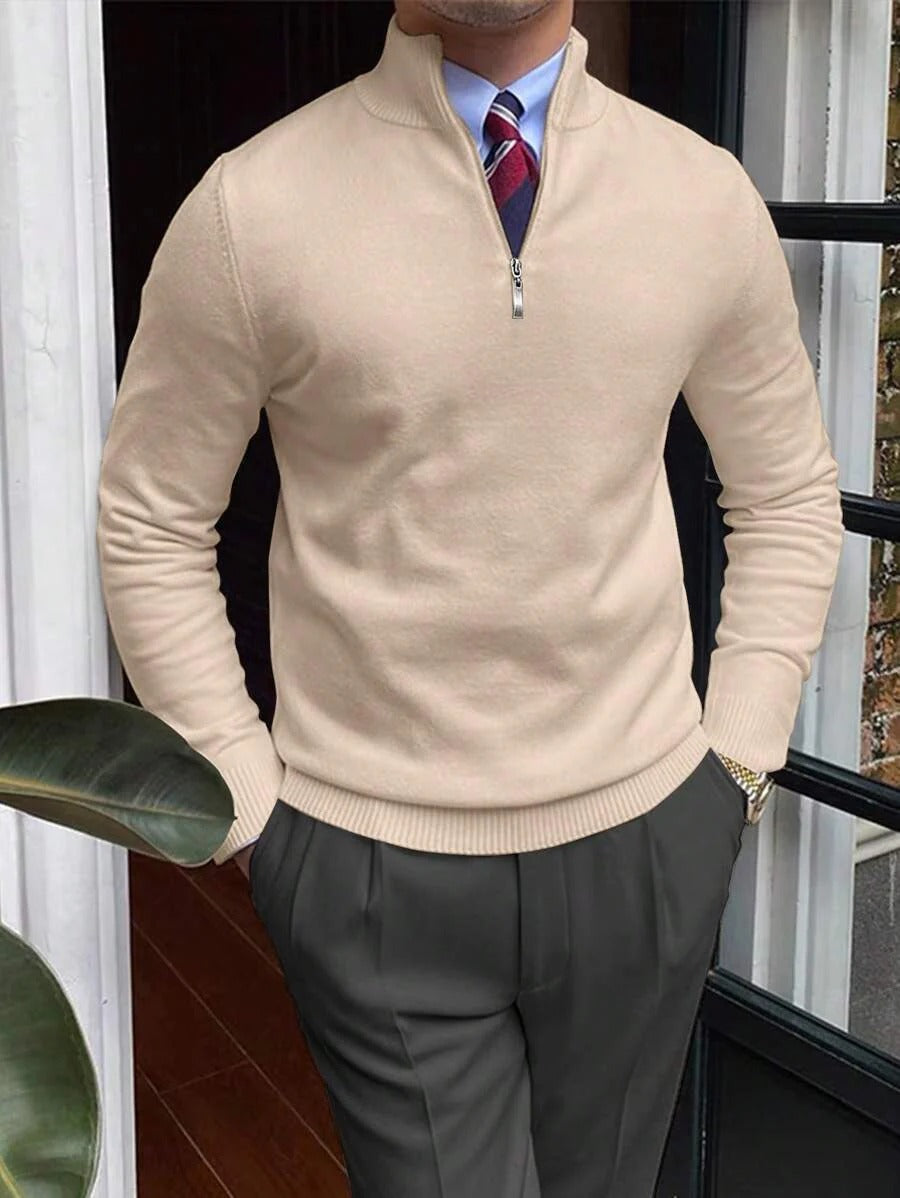 Old Money Men’s Turtleneck Sweater