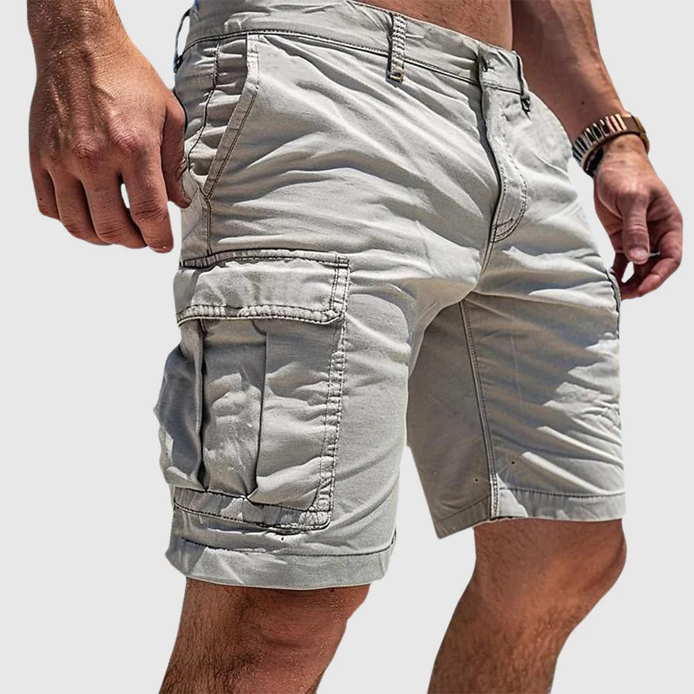 MEN'S CARGO SHORTS WITH MULTIPLE POCKETS