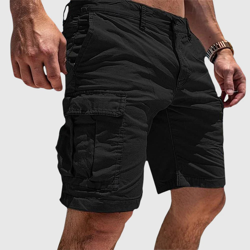 MEN'S CARGO SHORTS WITH MULTIPLE POCKETS