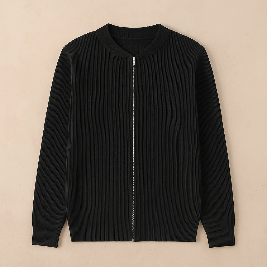 Casual Knitted Cotton Cardigan Men
