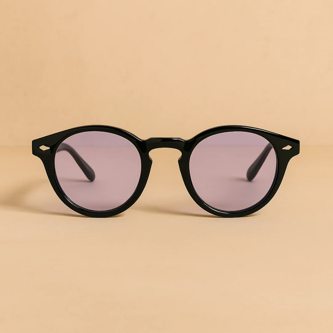 Vintage Round Sunglasses Men