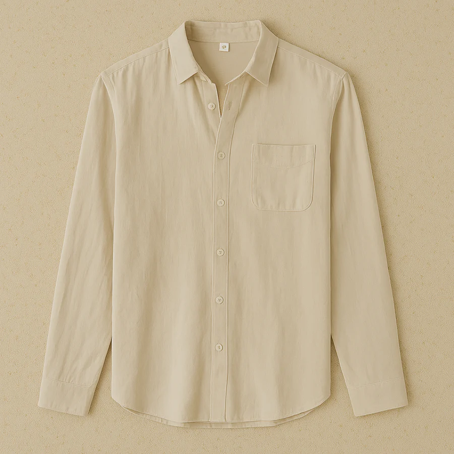 Classic Italian Linen Casual Shirt