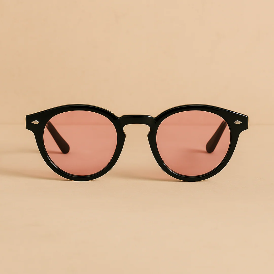 Vintage Round Sunglasses Men