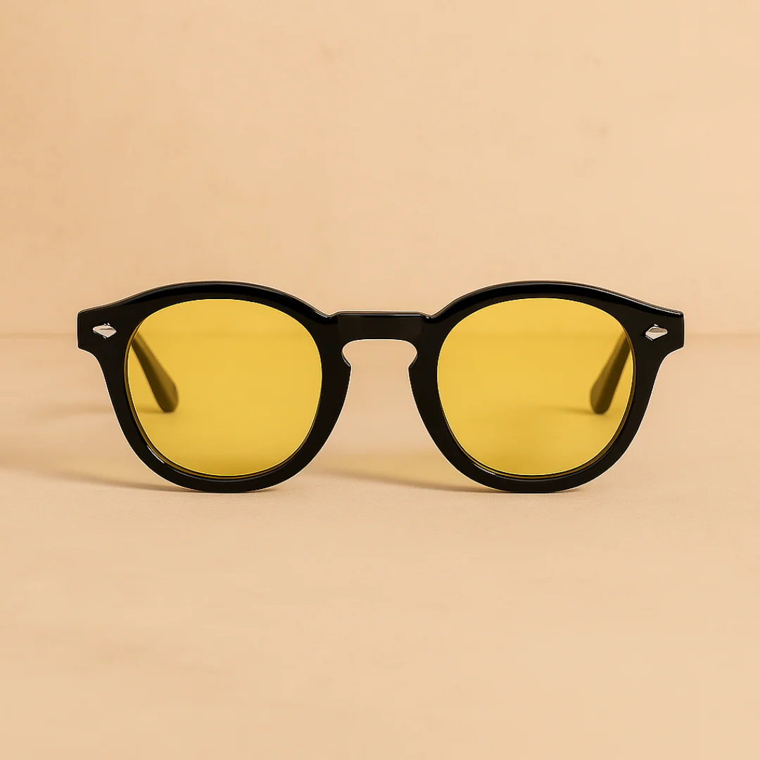 Vintage Round Sunglasses Men