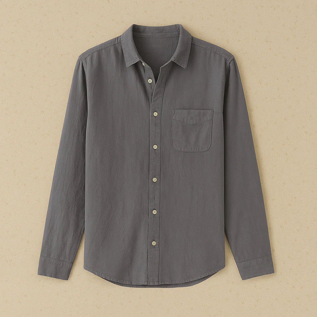 Classic Italian Linen Casual Shirt