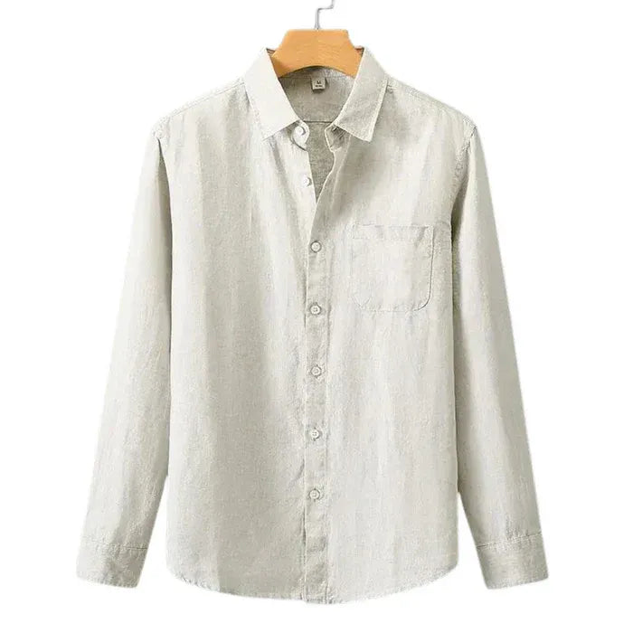 Premium Linen Men's Casual Shirt