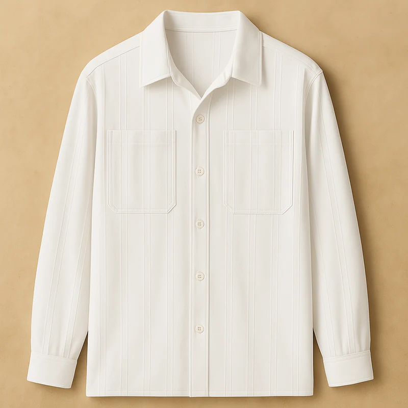 Relaxed Fit Summer Overshirt for Men