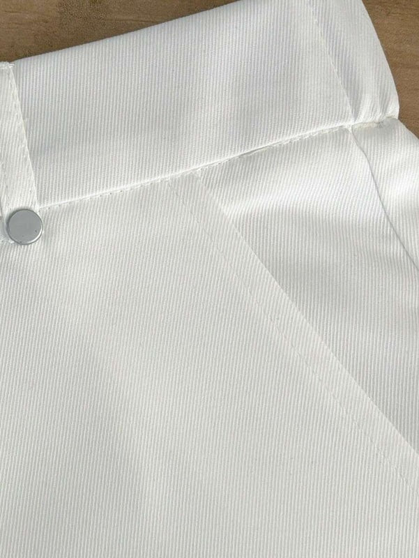 Straight Cut Casual Shorts for Men