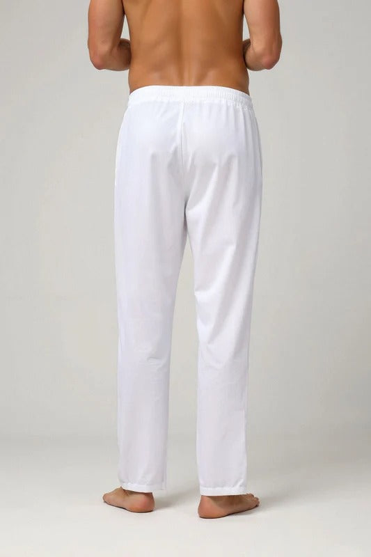 Linen Drawstring Pants for Men