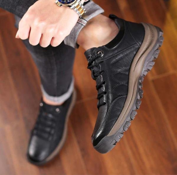 Comfort Orthopedic Leather Shoes for Men