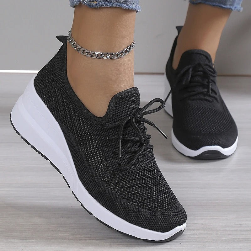 Women's Orthopedic Sneakers With Memory Foam Cushioning