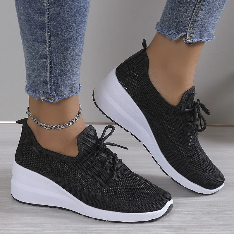 Women's Orthopedic Sneakers With Memory Foam Cushioning