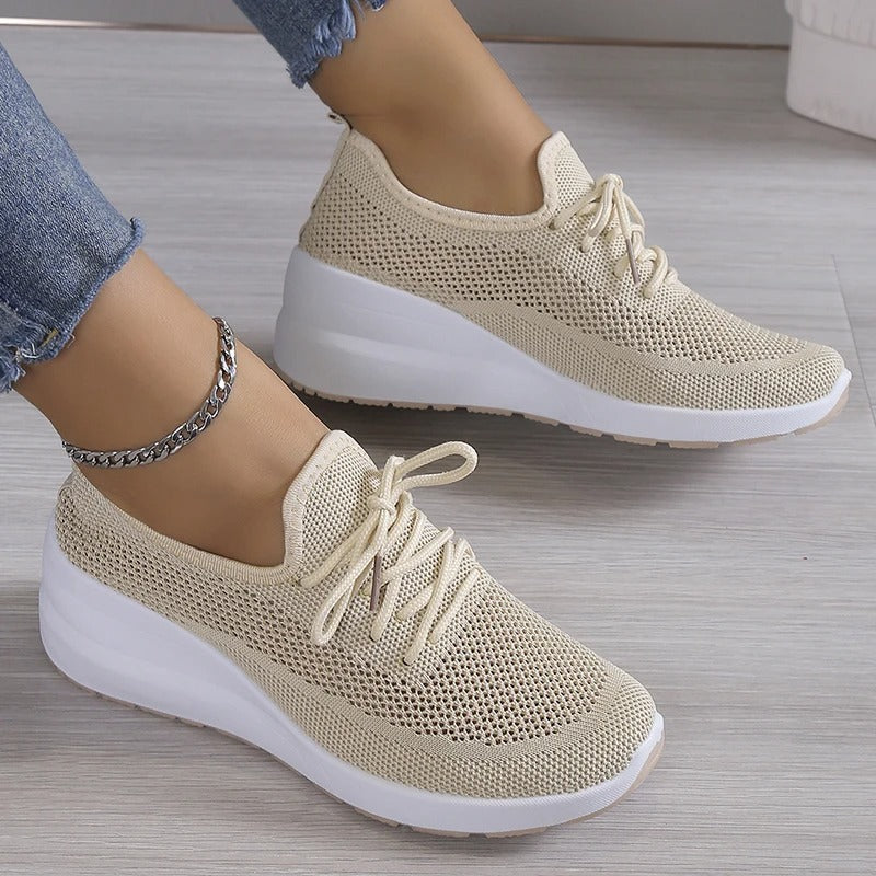 Women's Orthopedic Sneakers With Memory Foam Cushioning