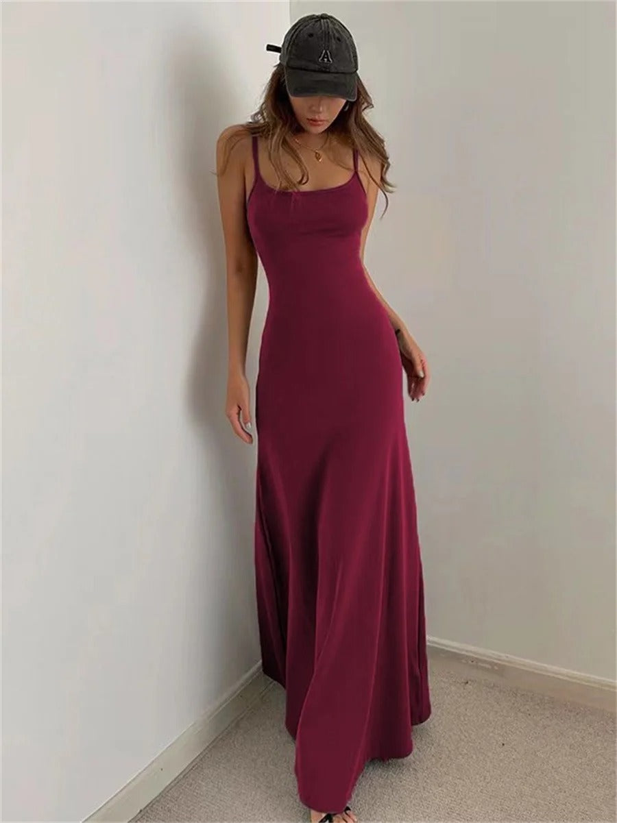 ELEGANT MAXI SUMMER DRESS FOR WOMEN