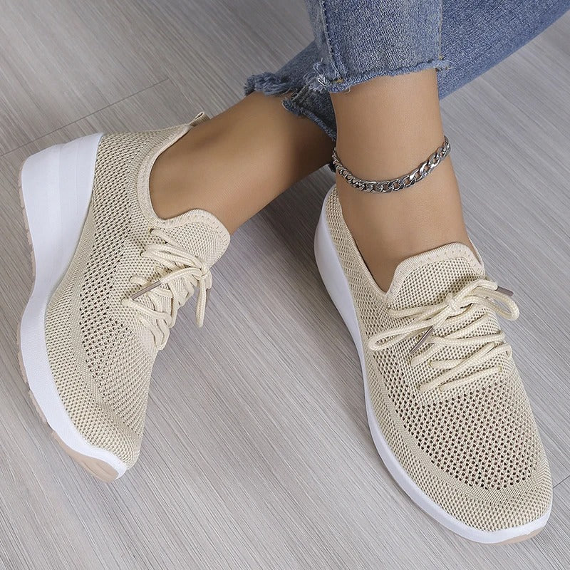 Women's Orthopedic Sneakers With Memory Foam Cushioning