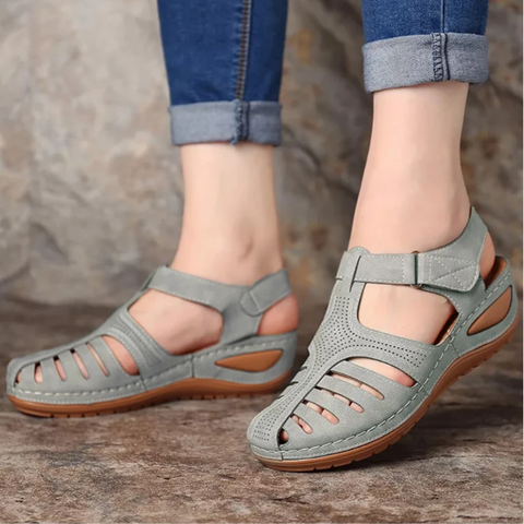 Women's Casual Orthopedic Sandals With Cut-out Design