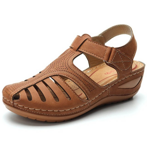 Women's Casual Orthopedic Sandals With Cut-out Design