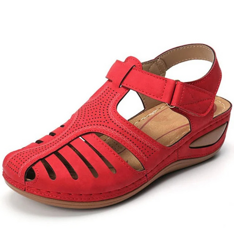 Women's Casual Orthopedic Sandals With Cut-out Design