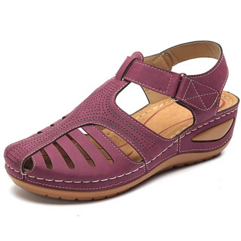 Women's Casual Orthopedic Sandals With Cut-out Design
