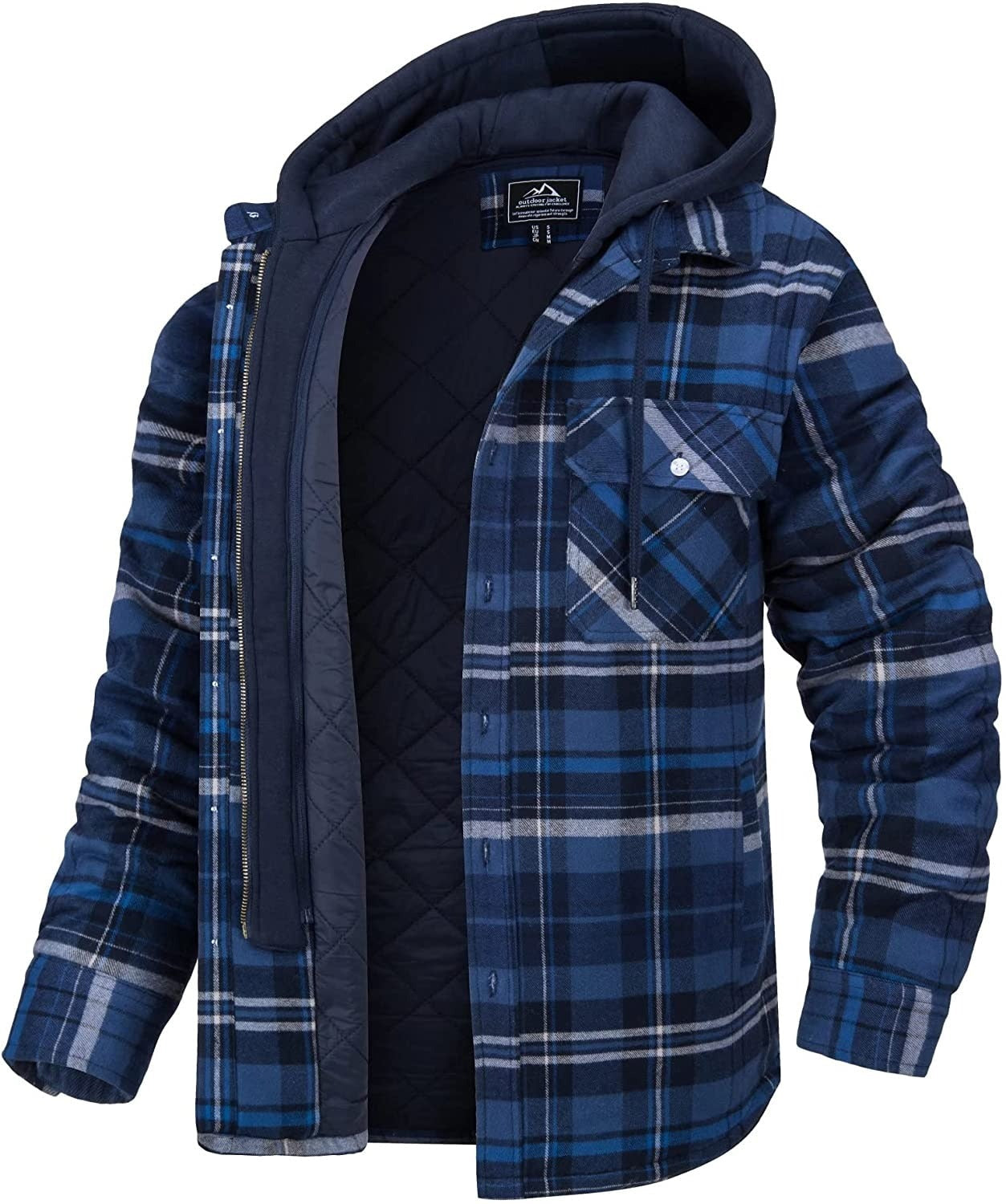 Men's Jacket With Checked Pattern | Winter
