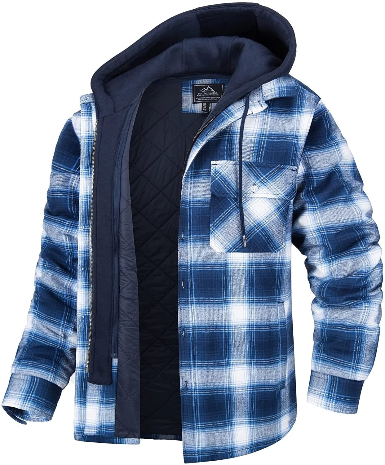 Men's Jacket With Checked Pattern | Winter