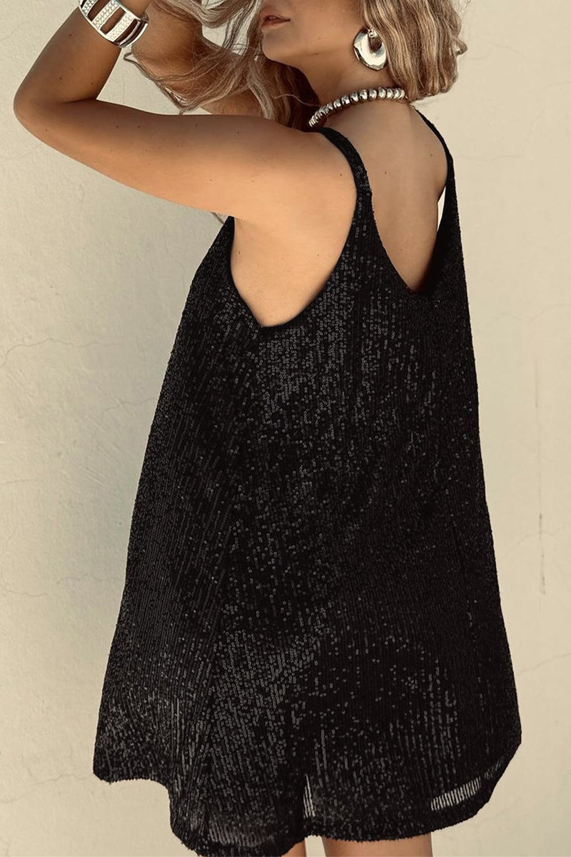 MINI SEQUIN PARTY DRESS