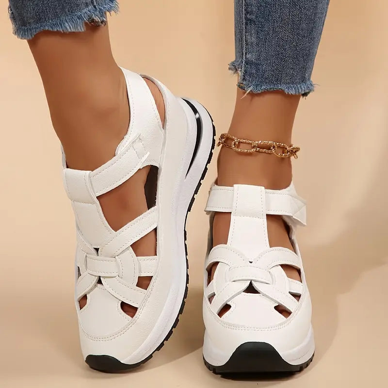 Women's Orthopedic Sandals With Adjustable Straps & Wedge Sole