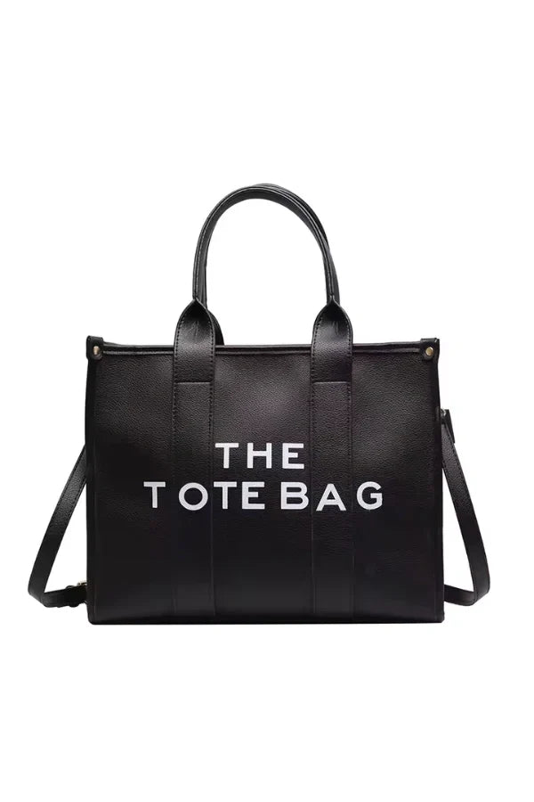Vegan Leather Tote Bag
