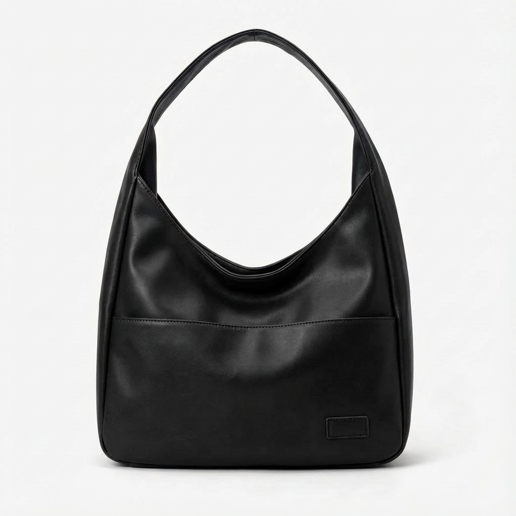 Amelia | Women's Shoulder Bag With Curved Silhouette And Single Strap | Classic