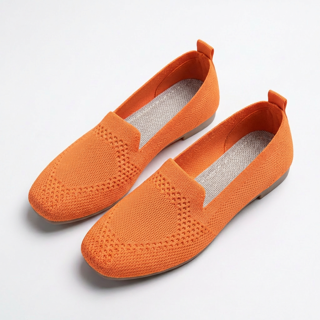 Amelia | Women's Slip-Ons With Flat Sole And Rounded Toe | Casual