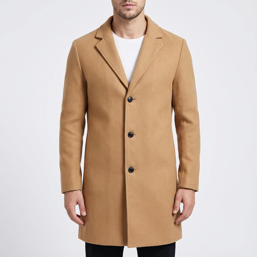 Angus | Men's Long Coat Topcoat