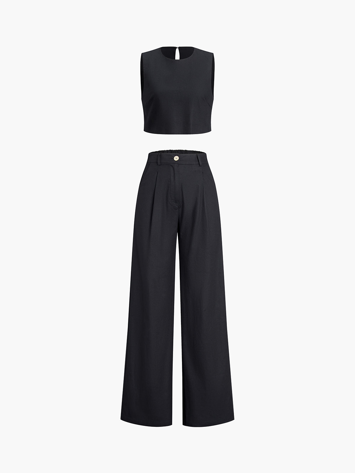 COTTON-BLEND CO-ORD SET FOR WOMEN