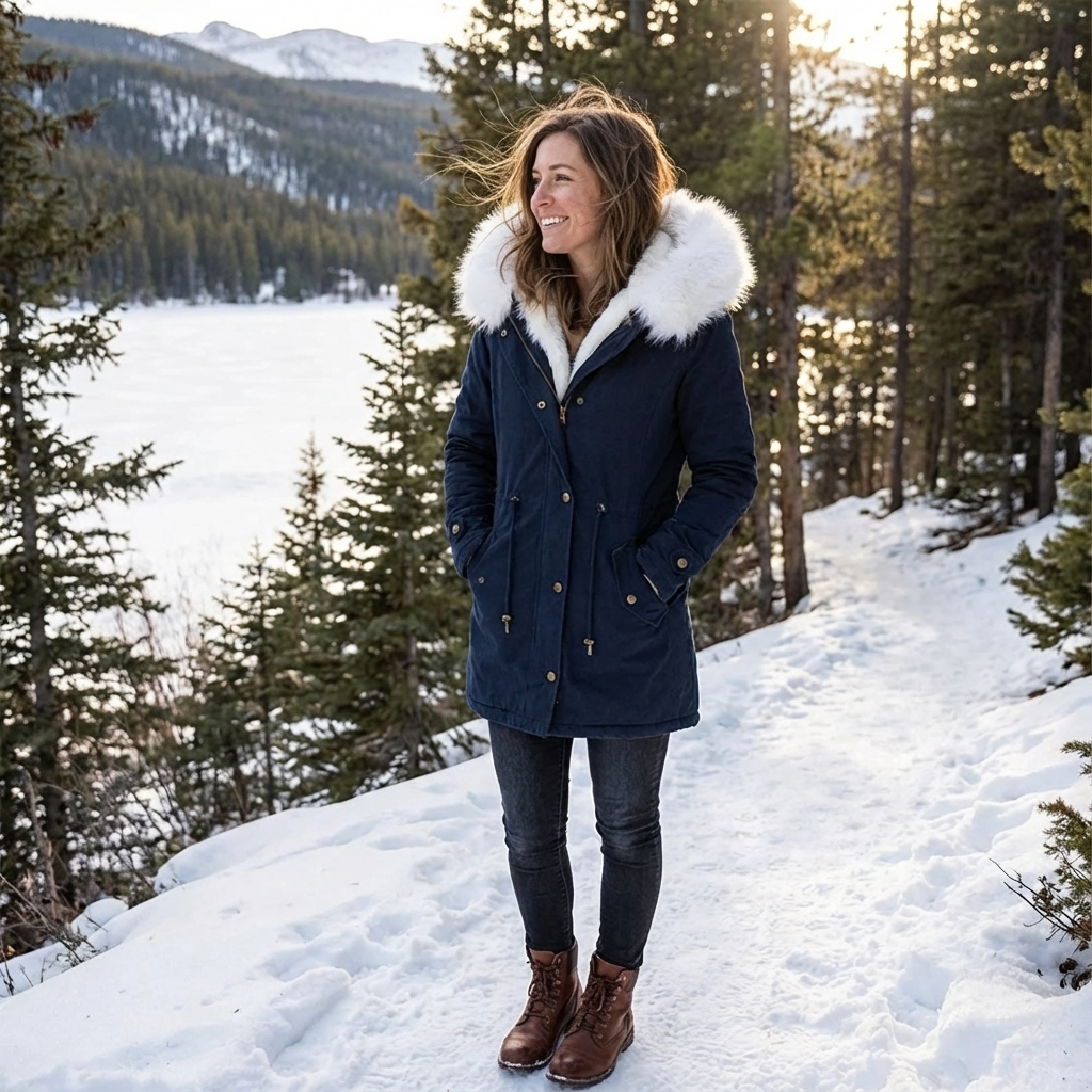 Betty | Women's Belted Parka Jacket