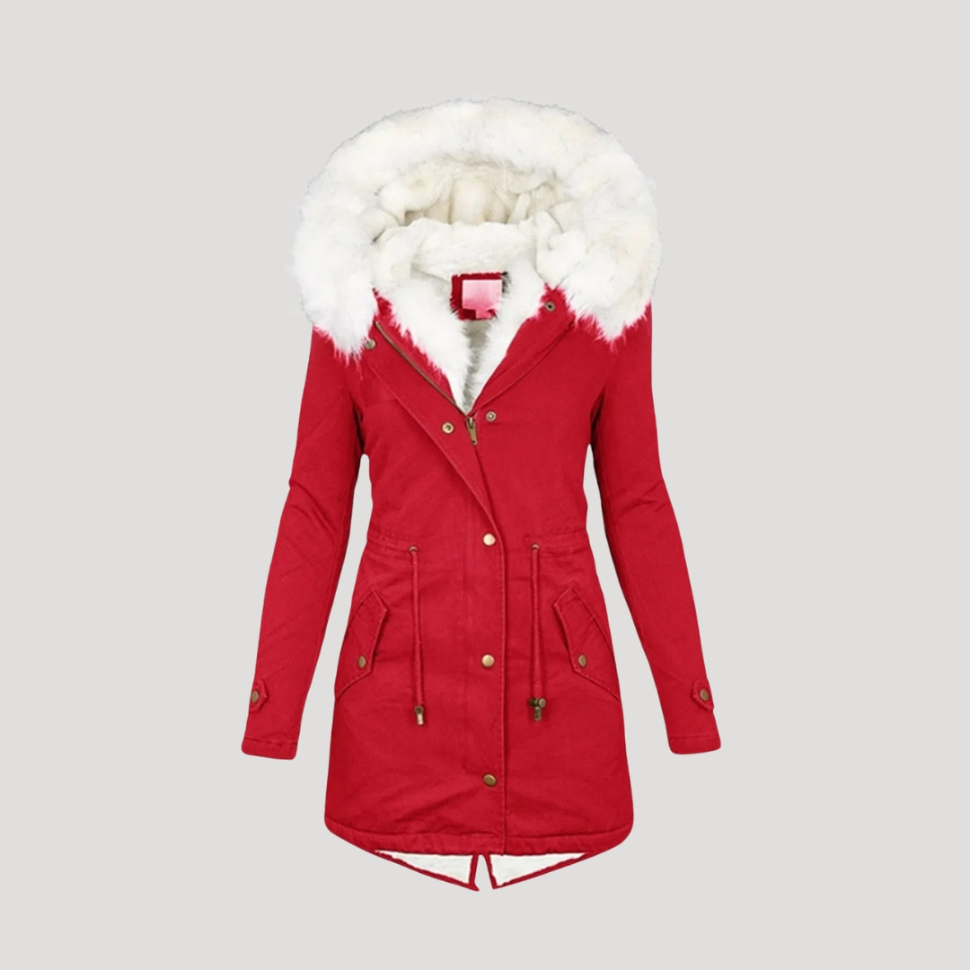 Betty | Women's Belted Parka Jacket - Image 7