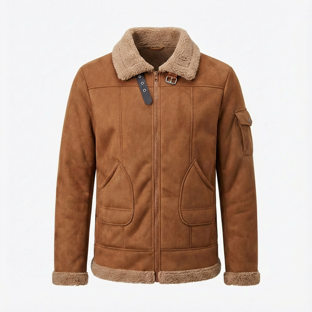 Bradley | Men's Shearling Aviator Jacket