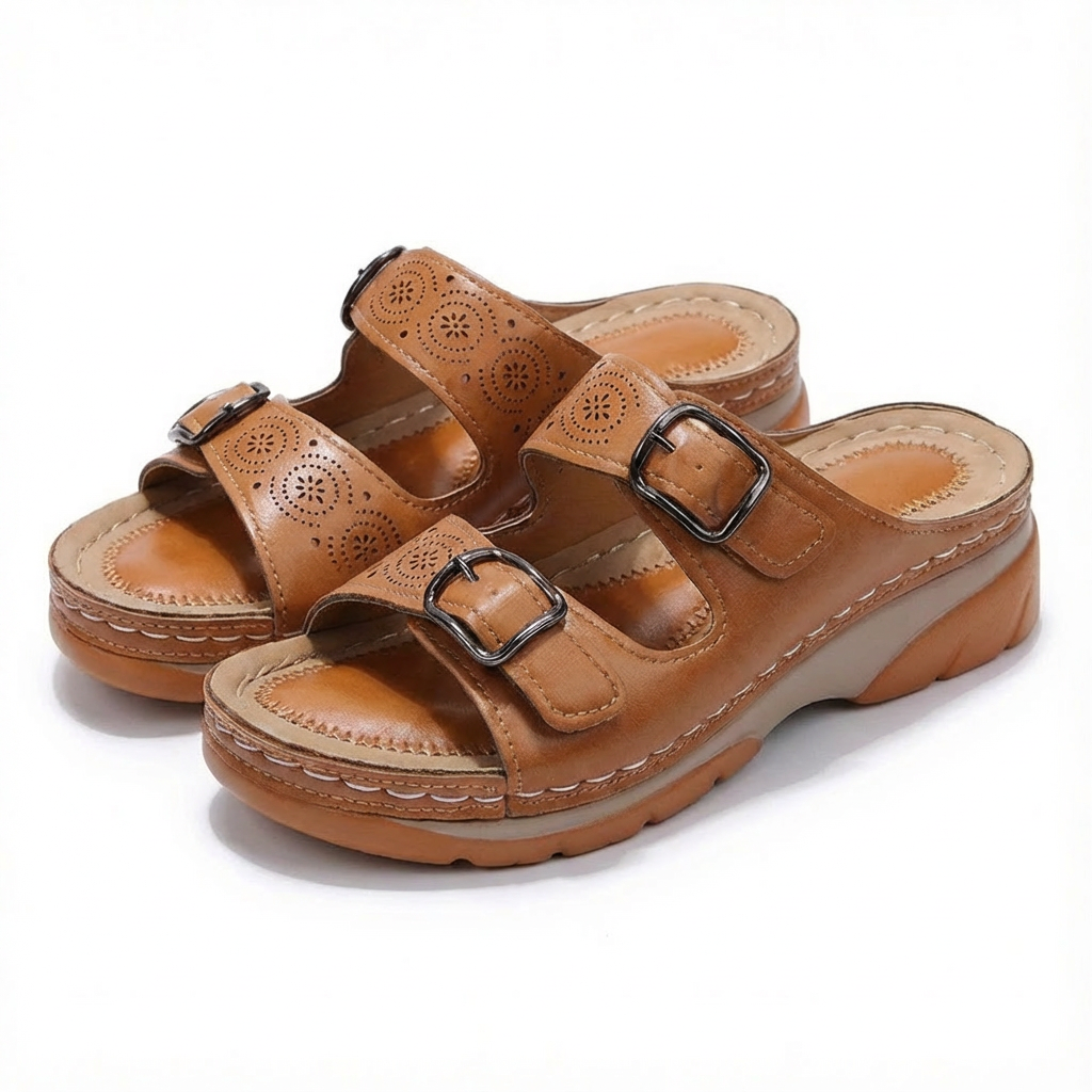 Brooklyn | Women's Adjustable Strap Platform Sandals