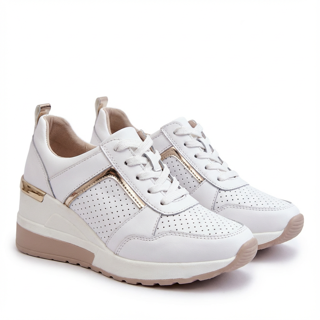 Brooklyn | Women's Platform Lace-Up Sneakers
