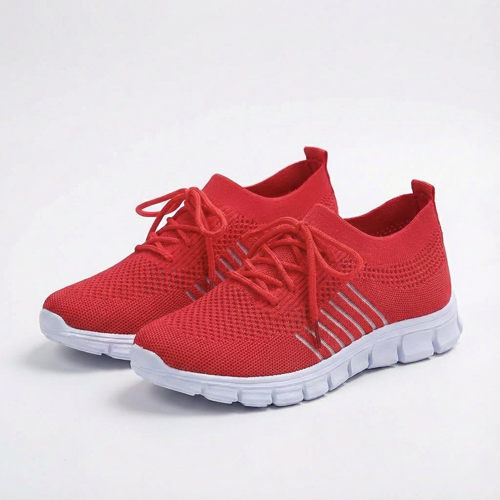 Candice | Women's Lace-Up Knit Sneakers